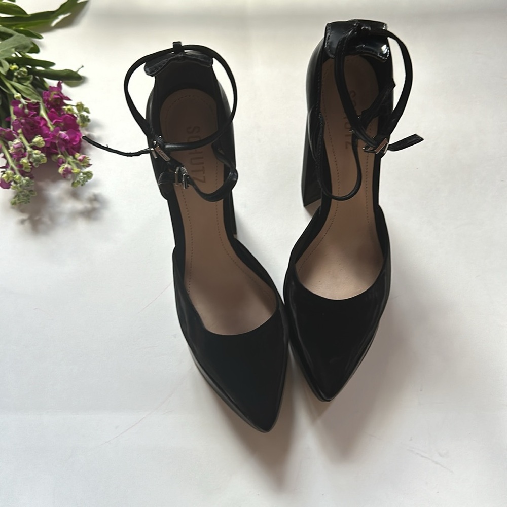 Schutz • Elysee Satin Platform Pump